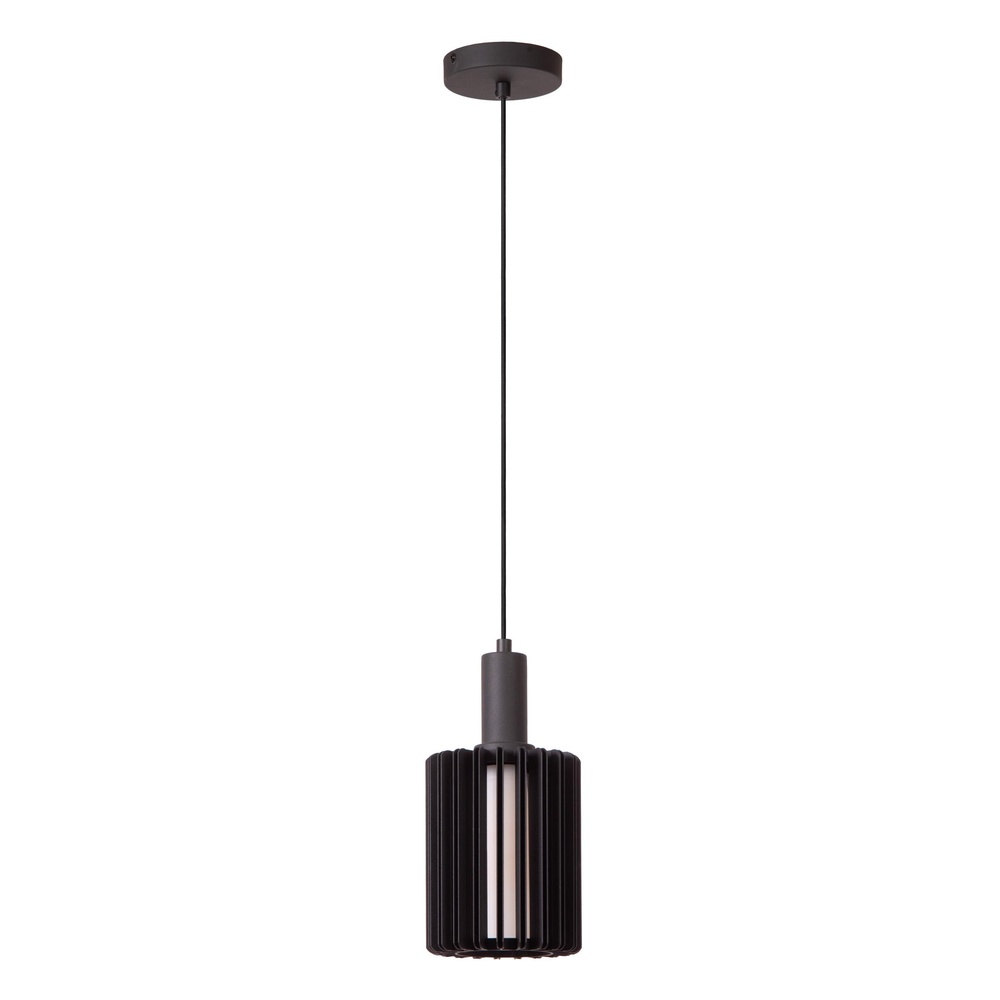 Lucide HanglampLambres Ø 15cm zwart - 45410/15/30
